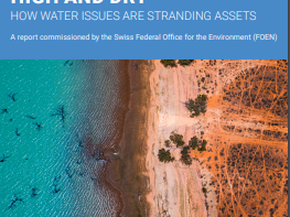 New report finds US$13.5 billion in assets are already stranded and US$2 billion at risk due to water issues