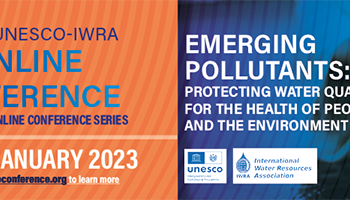 BANNER - UNESCO IWRA ONLINE CONFERENCE 17-19 JANUARY 2023