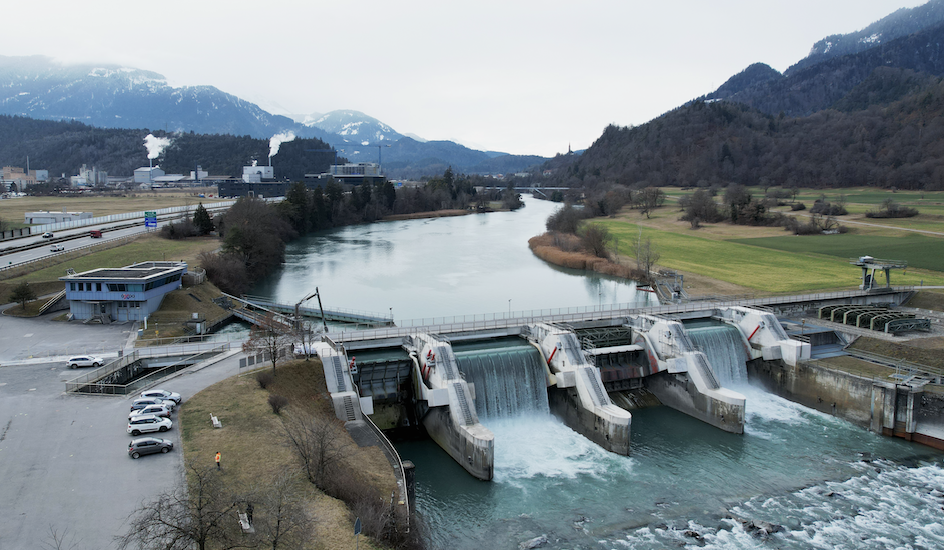 Axpo hydropower plant in Switzerland